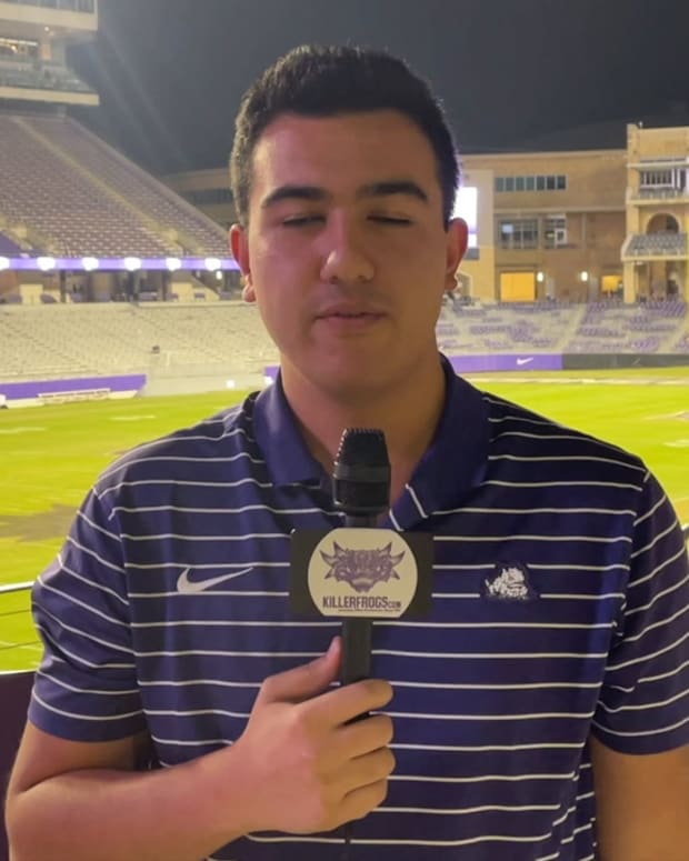 TCU Baylor Donut